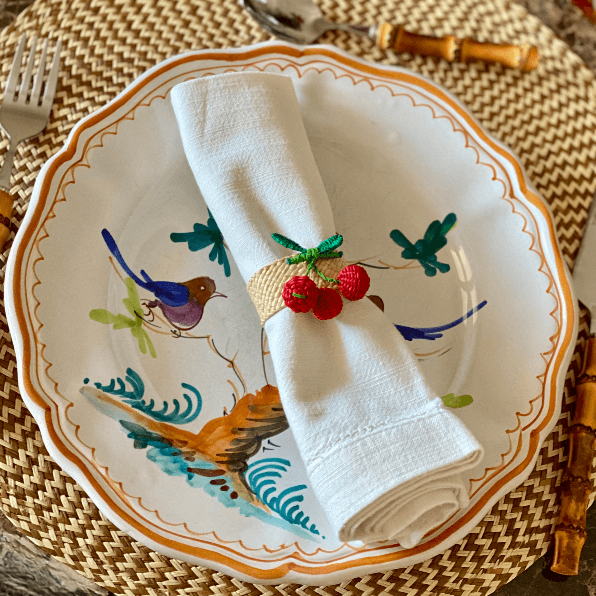 Portatovagliolo Ciliegia